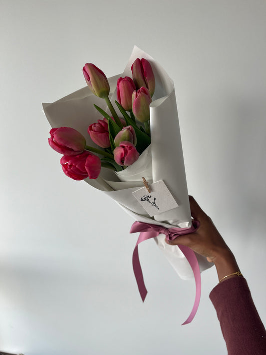 Pink Tulip Bouquet